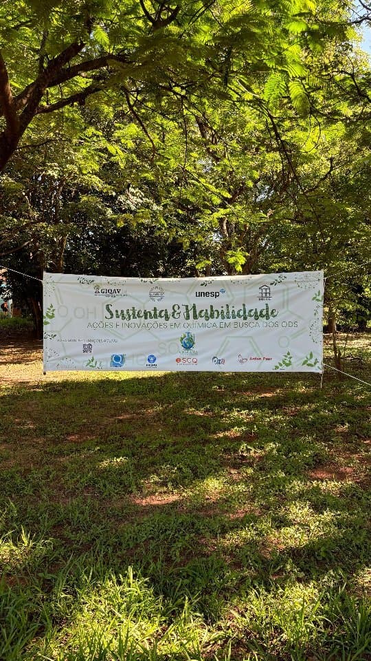Banner do Sustenta & Habilidade no campus do IBILCE